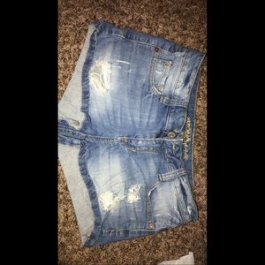 Jean shorts